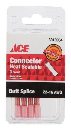 [3010964] Ace Butt Connector Red 4 Pk