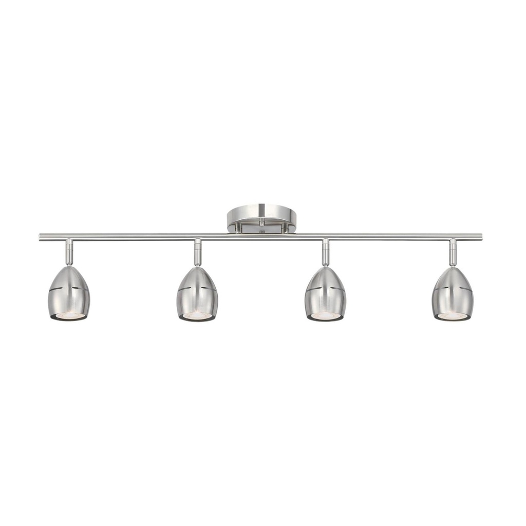 Westinghouse Borgata Brushed Nickel Silver 4 Lights Pendant Light