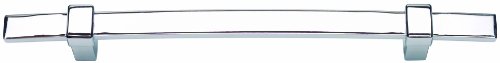 Atlas Homewares 304 Buckle up 6-5/16 Inch Center to Center Bar Cabinet Pull Polished Chrome Cabinet Hardware Pulls Bar