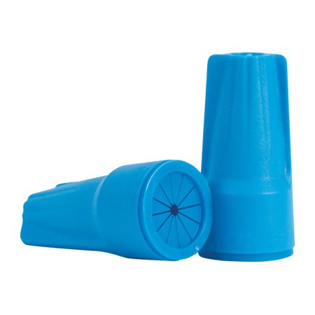 King Innovation DryConn 22-8 AWG Insulated Underground Wire Connector Blue 2 Pk
