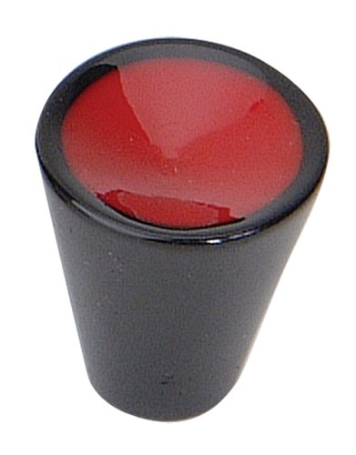 Atlas Homewares 3131 Indochine 1 Inch Diameter Conical Cabinet Knob Red Cabinet Hardware Knobs Conical