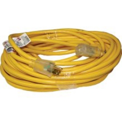 CORD EXTN 10/3SJTW 25' YELLOW