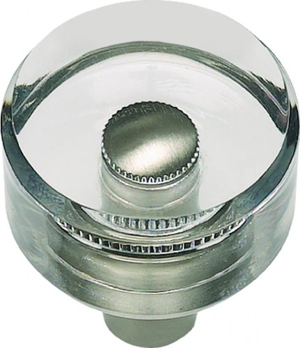 Atlas Homewares 3146 Optimism 1-3/16 Inch Mushroom Cabinet Knob Polished Chrome Cabinet Hardware Knobs Mushroom