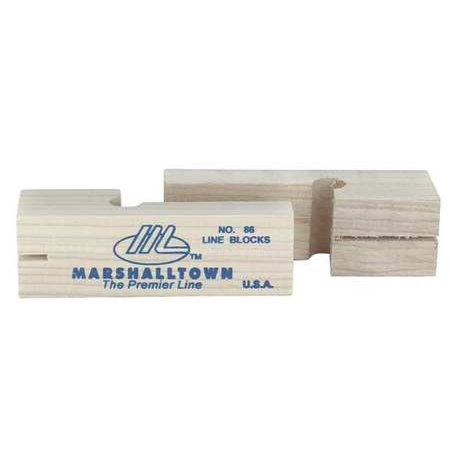 [314986] Marshalltown 3.75 in. L Wood Wood Line Blocks