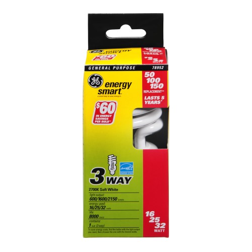 32W 3WY CFL Bulb