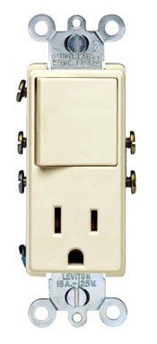 Decora Switch and Receptacle 15 a 120 V Ivory Csa Boxed