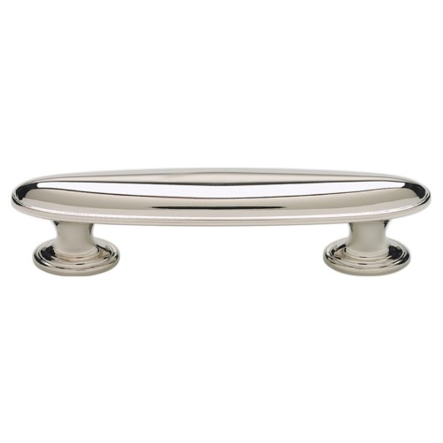 Atlas Homewares 317 Austen 3 Inch Center to Center Bar Cabinet Pull Polished Nickel Cabinet Hardware Pulls Bar