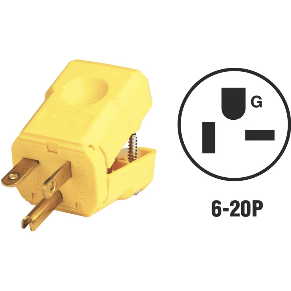 BODY PLUG 3WIRE YELOW20A