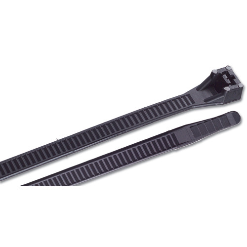Gardner Bender Heavy-Duty Cable Tie UVB/Black 24 in. (175 Lb) 10/Bag - 45-524UVB