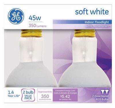 BULB DRCTR 45WR20 PK2