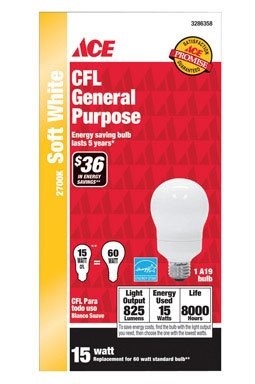 BOMB.ACE 15W  DURACIO 8000 HRS