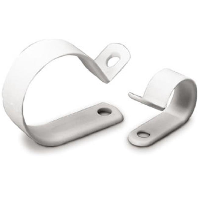 [33033] CLAMP PLSTC WHT 1/4"CD18