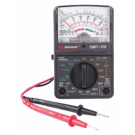 [33282] Gardner Bender Analog 6-Function Multimeter Gmt-318 - All