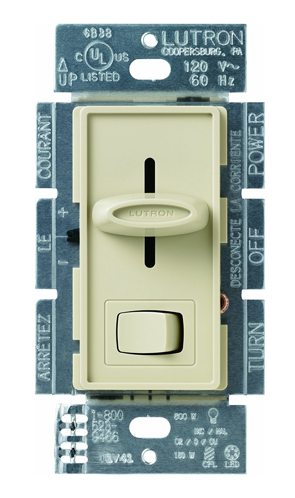 [3415536] Lutron Skylark Ivory 150 W 3-Way Dimmer Switch 1 Pk