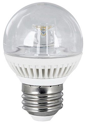 BULB LED G16 E26 CLR 40W
