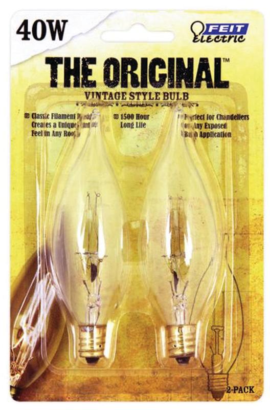 BULB VINTAGE 40W CHNDLR