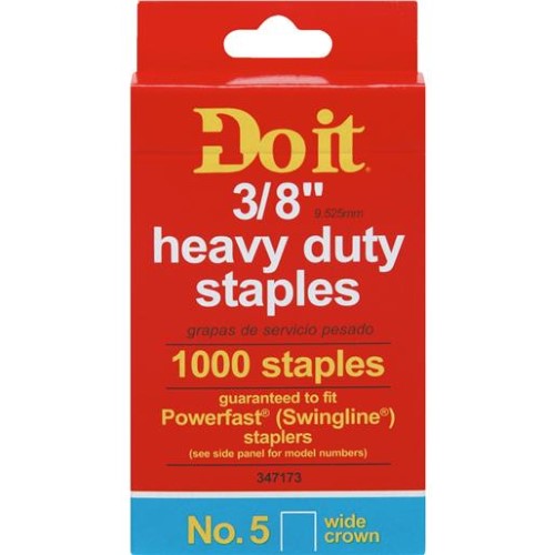 Do It No. 5 Heavy-Duty Wide Crown Staple