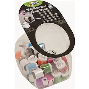 GetPower USB Charger Countertop Display Bowl