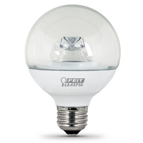 Feit Electric G25/cl/dm/ledg2 40w Equivalent LED Dimmable G25 Globe, 5000k