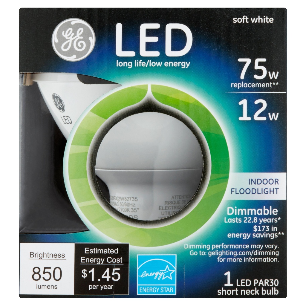 [3517174] LED,12w,Par30,Indoor Flood