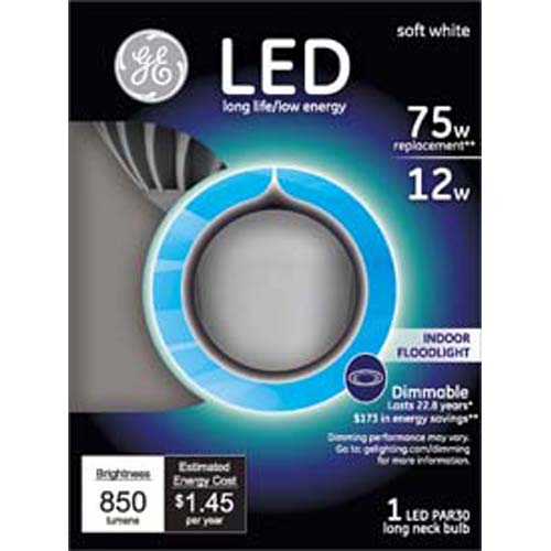 [3517372] GE 75-Watt Equivalent Soft White Dimmable LED Indoor Floodlight