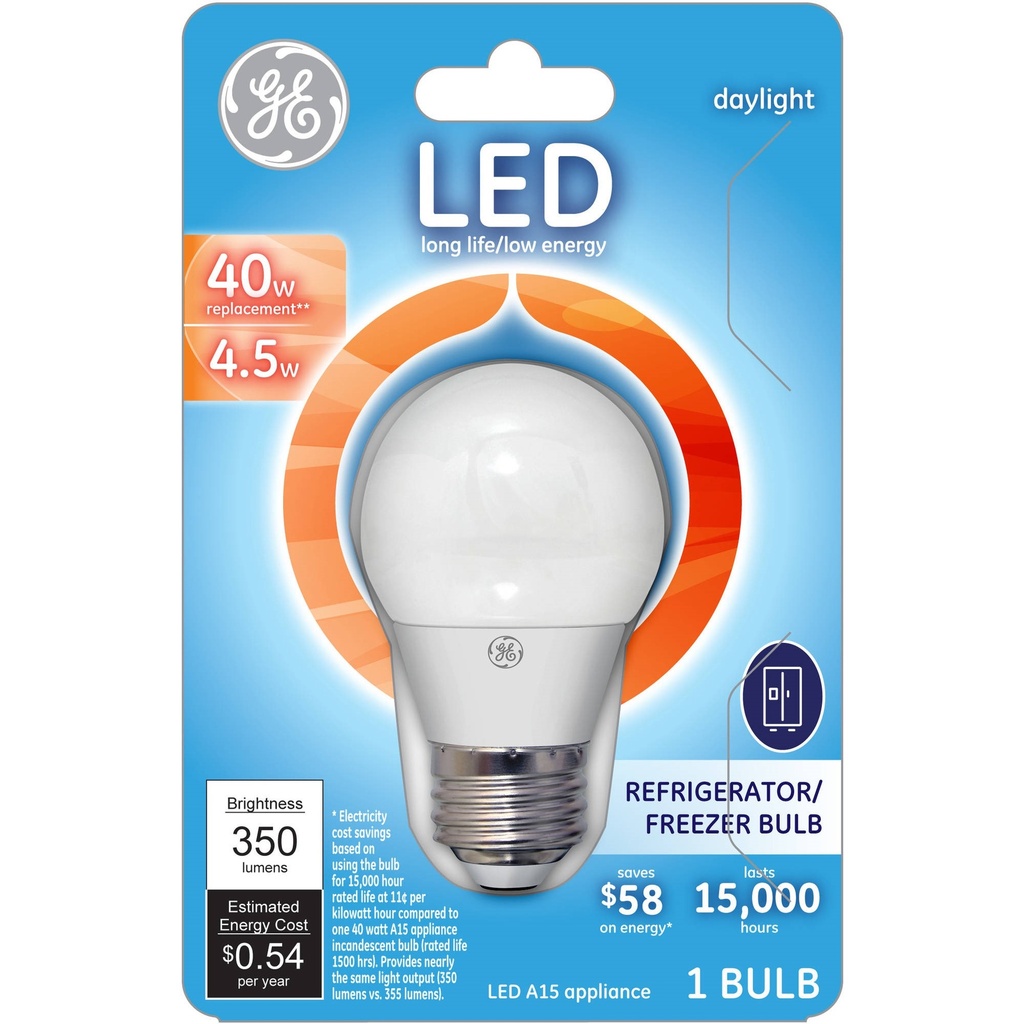 LED GE A15 40W EQ DAYLTE
