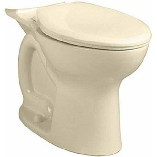 American Standard 3517A.101 Cadet Elongated Chair Height Toilet Bowl Only - Less Seat Bone Toilets and Bidets Toilet Bowls Elongated Toilet Bowls