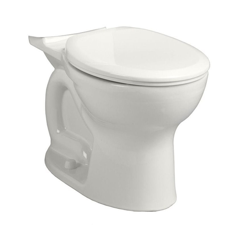 [3517D101.020] American Standard 3517D.101 Cadet Pro 1.28 GPF Round-Front Toilet Bowl Only with EverClean Surface and PowerWash Rim White Toilets and Bidets Toilet