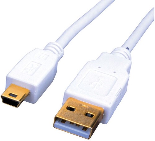 Monster Just Hook It up 6 Ft. L USB 2.0 Mini Device Cable