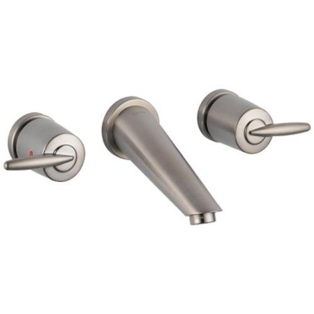 [3585LFSSWL] Delta Two Handle Wall-mount Bathroom Faucet