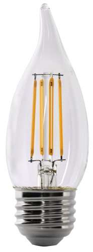 LED C10 E12 DL 60W 2PK