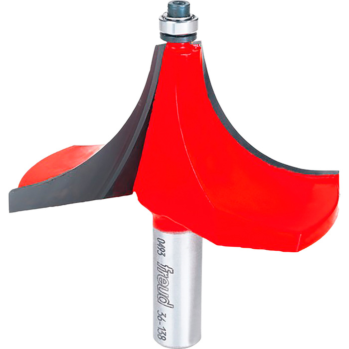 [36138F] Freud 1-3/8 in. Radius Beading Bit with 1/2 in. Shank - 36-138