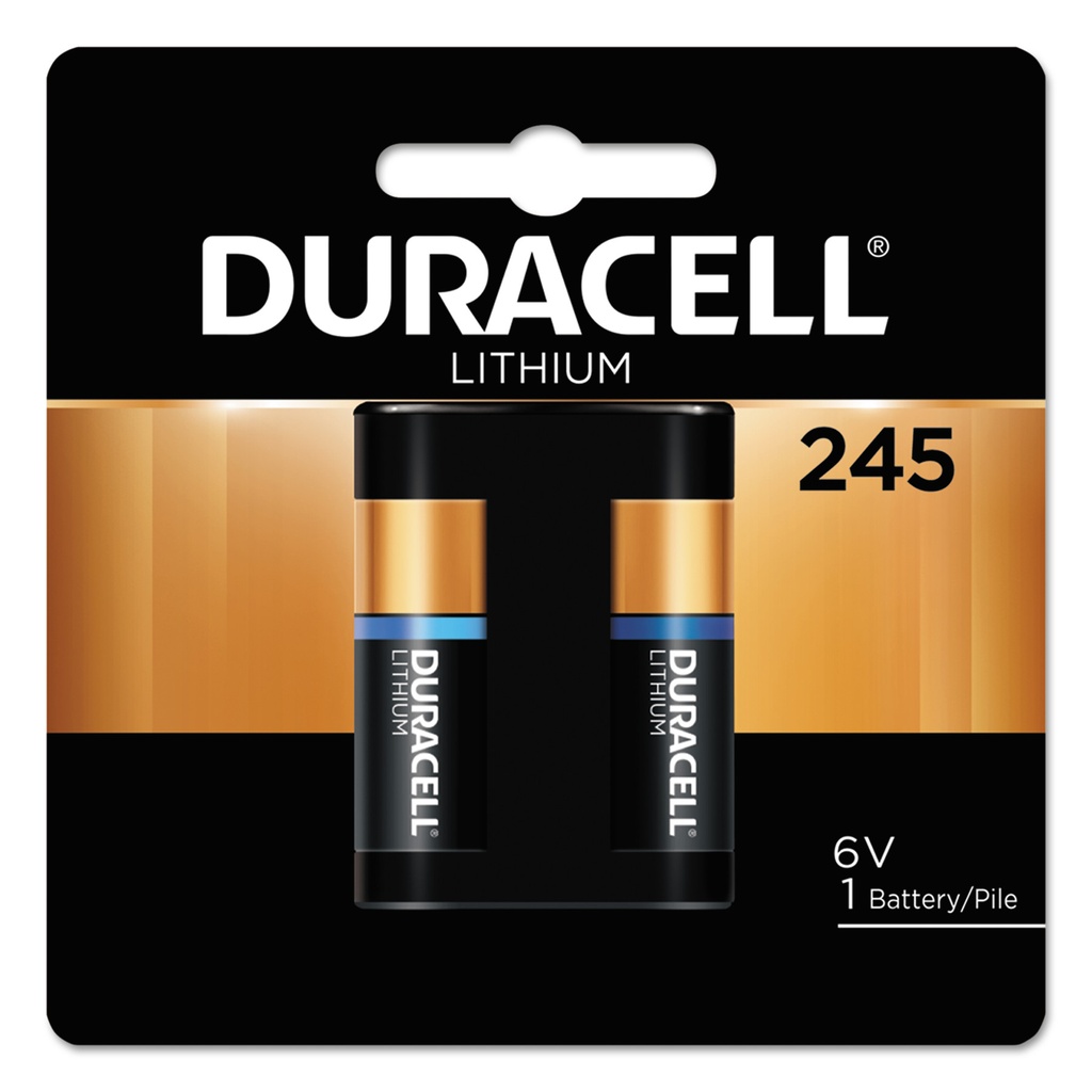 Duracell Ultra 6V 245, 2CR5 Lithium Battery - 1 Pack