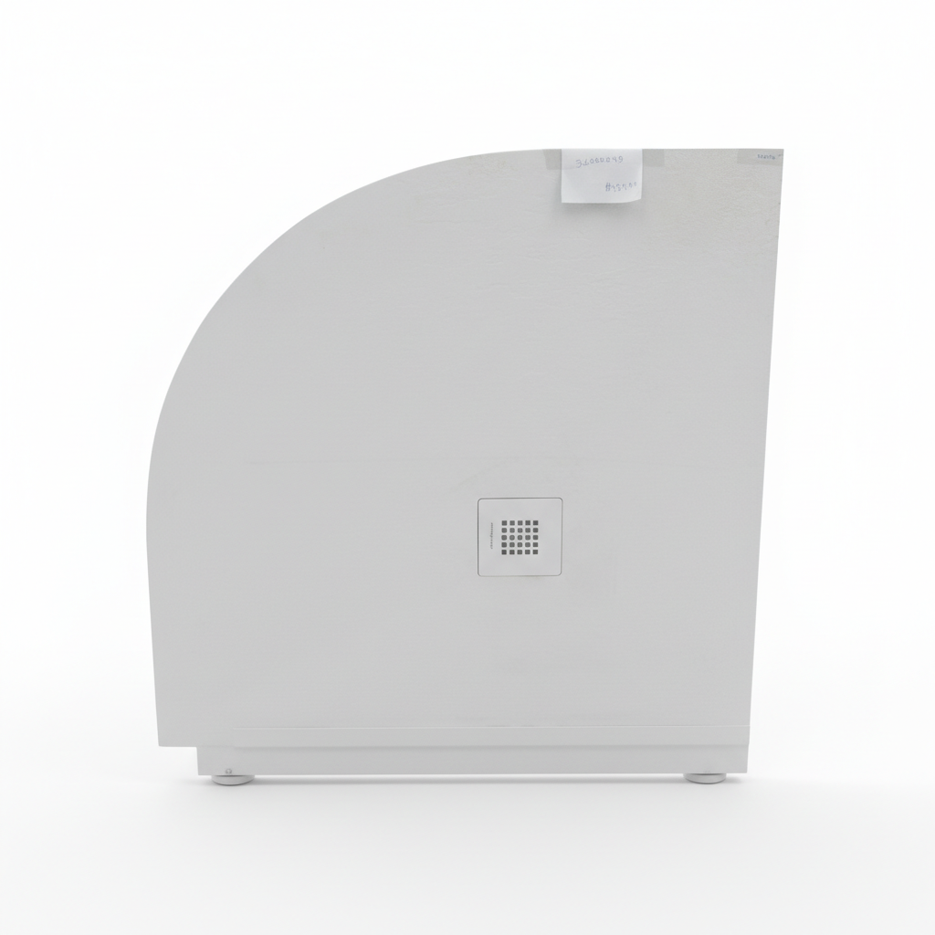 [366000045] PLUS CURVA 90X90 BLANCO PIZARRA