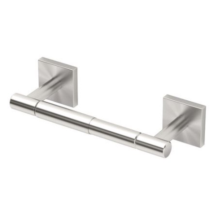 Gatco 4053A Elevate Wall Mounted Toilet Paper Holder Satin Nickel Bathroom Hardware and Accessories Bathroom Hardware Toilet Paper Holders