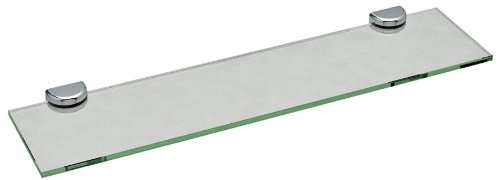 [366001816] Hotel Vogue Universal 24" Rectangle Glass Shelf