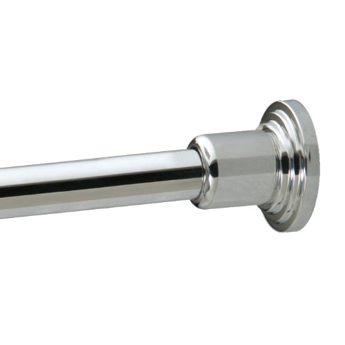 Marina Collection Brass Shower Rod in Chrome
