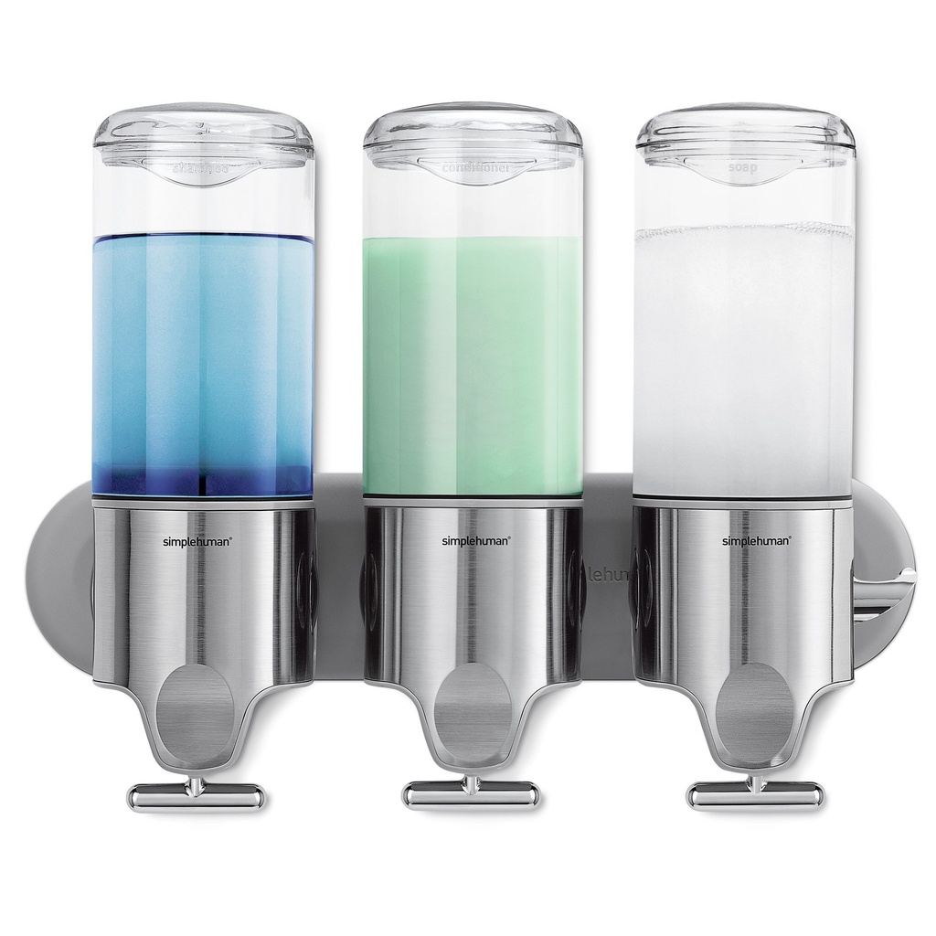 Simplehuman® Triple Shampoo & Soap Dispenser