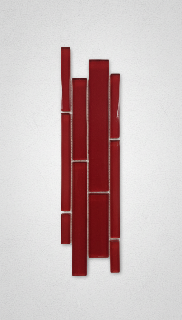 AKUA WINE RED INTERLOCK 12X12