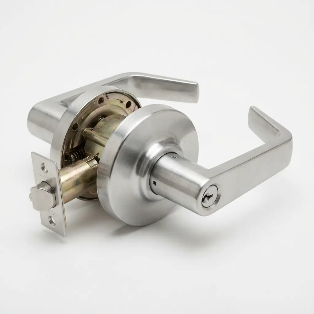 [380009716] EXPLORER CXP SERIES (CLUTCH MECHANISM) ENTRANCE / OFFICE LOCKSATIN CHROME