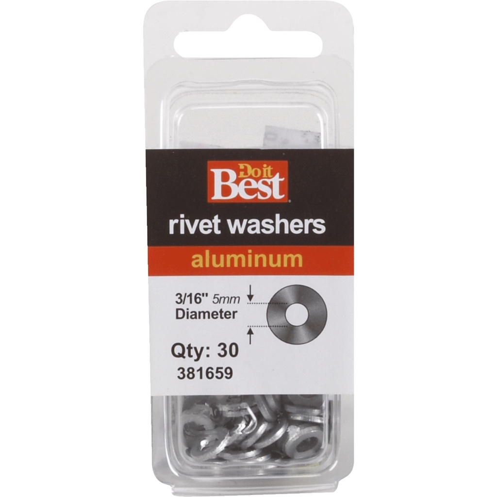 Do It Best Channellock Rivet Washer  50 Pack