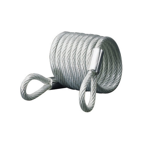 Master Lock 1/4 in. D X 72 in. L Vinyl Coated Steel Coiled Cable