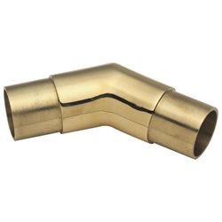 [384000948] Lavi Industries 00-730/1h Polished Brass Flush 135 Degree Angle Fitting
