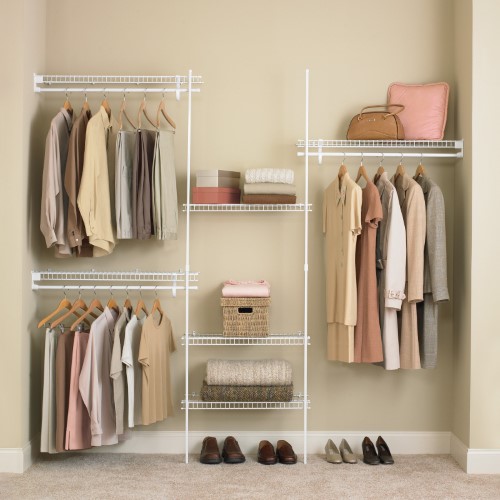 ClosetMaid SuperSlide 5-8 Ft. Closet Organizer Kit