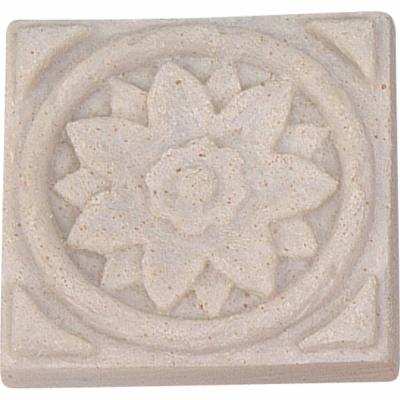 Atlas Homewares 3107 1-3/4 Inch Square Cabinet Knob Plaster