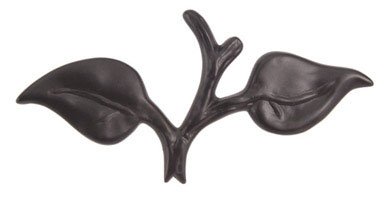 Atlas Homewares 185 Nature 3 Inch Center to Center Designer Cabinet Pull Aged Bronze Cabinet Hardware Pulls Designer