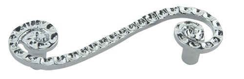 [385000474] Atlas Homewares 2102-CH 4-1/4-Inch Signature Scroll  Pull, Polished Chrome