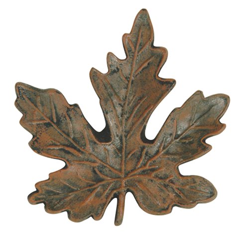 Atlas Homewares 151-R 2-Inch Maple Leaf Knob, Rust