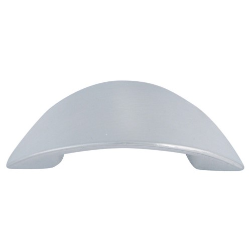 Atlas Homewares A813 Successi 1-1/4 Inch Center to Center Cup Cabinet Pull Brushed Nickel Cabinet Hardware Pulls Cup