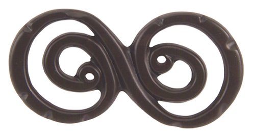 Atlas Homewares 103 Scroll 2-3/4 Inch Long Designer Cabinet Knob Aged Bronze